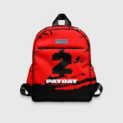 Детский рюкзак Payday 2 краски, цвет: 3D-принт
