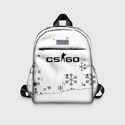 Детский рюкзак Cs go зимний стиль лого, цвет: 3D-принт