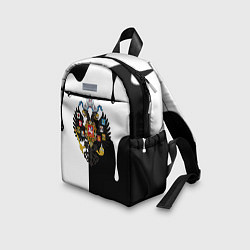 Детский рюкзак Герб РФ краски имперский, цвет: 3D-принт — фото 2