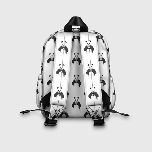 Детский рюкзак Panda love - pattern / 3D-принт – фото 2