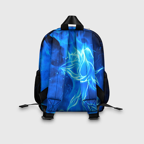 Детский рюкзак Stalker голубой огонь припяти / 3D-принт – фото 2