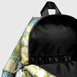 Детский рюкзак Пышные цветы, цвет: 3D-принт — фото 2