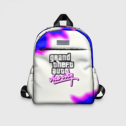 Детский рюкзак GTA неон краски, цвет: 3D-принт
