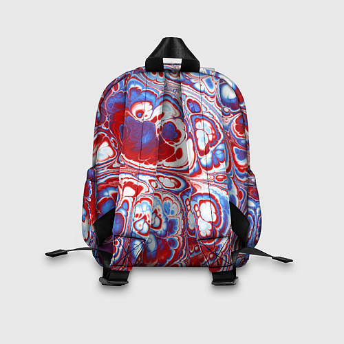 Детский рюкзак Абстрактный разноцветный паттерн / 3D-принт – фото 2