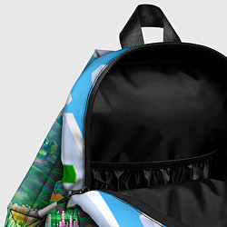 Детский рюкзак Крипер - нейросеть, цвет: 3D-принт — фото 2