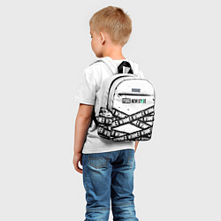 Детский рюкзак Pubg текстура полосы, цвет: 3D-принт — фото 2