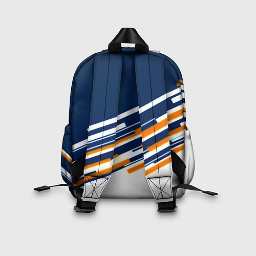 Детский рюкзак Реал мадрид текстура футбол спорт / 3D-принт – фото 2
