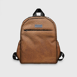 Детский рюкзак Коричневая кожа