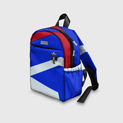 Детский рюкзак Россия спортивная геометрия герб, цвет: 3D-принт — фото 2