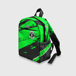 Детский рюкзак Manchester United sport green, цвет: 3D-принт — фото 2