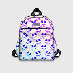 Детский рюкзак Marshmello pattern neon, цвет: 3D-принт