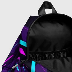 Детский рюкзак Hitman neon gaming, цвет: 3D-принт — фото 2