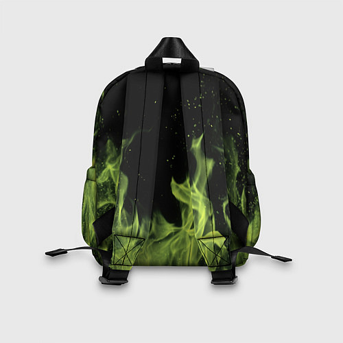 Детский рюкзак Destity огненный стиль / 3D-принт – фото 2