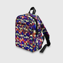 Детский рюкзак Разноцветные осколки стекла, цвет: 3D-принт — фото 2