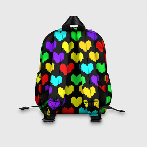 Детский рюкзак Undertale heart pattern / 3D-принт – фото 2