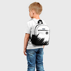 Детский рюкзак Биткоин текстура крипта, цвет: 3D-принт — фото 2