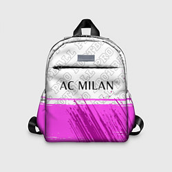 Детский рюкзак AC Milan pro football посередине, цвет: 3D-принт