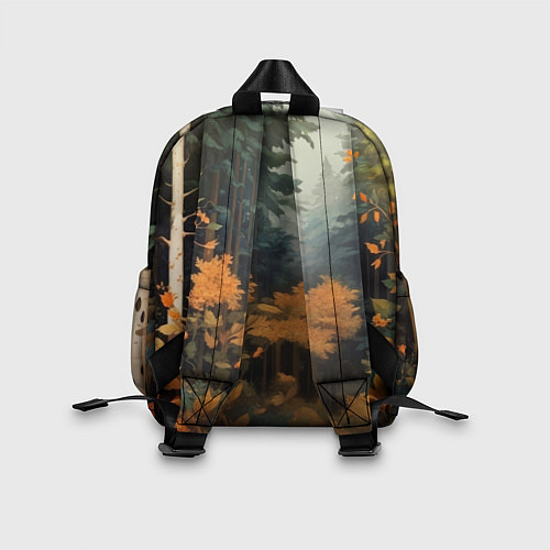 Детский рюкзак Лисёнок на лесной прогулке / 3D-принт – фото 2