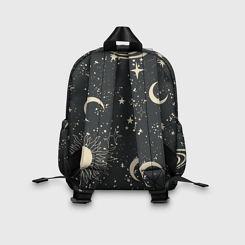 Детский рюкзак Звёздная карта с лунами и солнцем / 3D-принт – фото 2