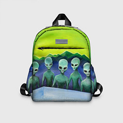 Детский рюкзак Спящая красавица 3000 и Инопланетяне, цвет: 3D-принт