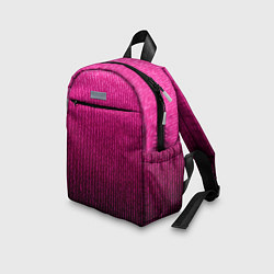 Детский рюкзак Яркий розовый градиент полоска, цвет: 3D-принт — фото 2