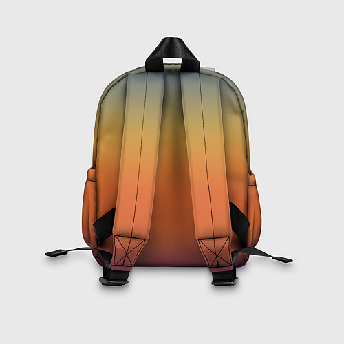 Детский рюкзак Градиент цвета заката / 3D-принт – фото 2