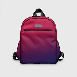 Детский рюкзак Gradient red-blue, цвет: 3D-принт