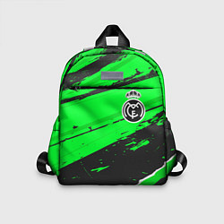 Детский рюкзак Real Madrid sport green, цвет: 3D-принт