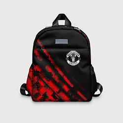 Детский рюкзак Manchester United sport grunge, цвет: 3D-принт