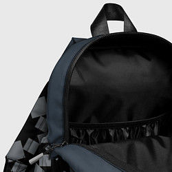 Детский рюкзак Этно серый, цвет: 3D-принт — фото 2