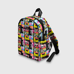 Детский рюкзак Цветные аудиокассеты, цвет: 3D-принт — фото 2