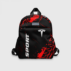 Детский рюкзак Tesla red sport tires, цвет: 3D-принт