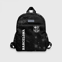Детский рюкзак Barcelona sport на темном фоне вертикально, цвет: 3D-принт