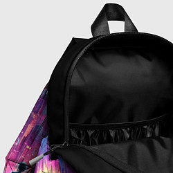 Детский рюкзак Футуристический коллаж - нейросеть, цвет: 3D-принт — фото 2