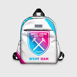 Детский рюкзак West Ham neon gradient style