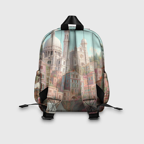 Детский рюкзак Город в восточном стиле / 3D-принт – фото 2