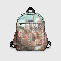 Детский рюкзак Город в восточном стиле, цвет: 3D-принт