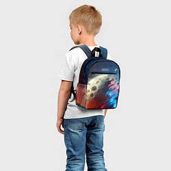 Детский рюкзак Разрыв космического тела - нейросеть, цвет: 3D-принт — фото 2