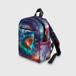 Детский рюкзак Пасть космической акулы - нейросеть, цвет: 3D-принт — фото 2