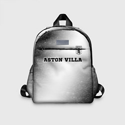 Детский рюкзак Aston Villa sport на светлом фоне посередине, цвет: 3D-принт