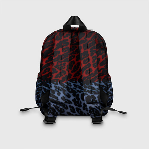 Детский рюкзак Леопардовый стиль текстура / 3D-принт – фото 2