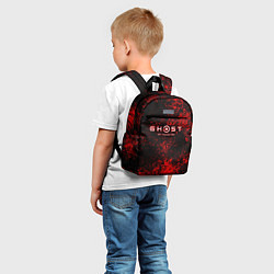Детский рюкзак Призрак Тсусимы кровь самурая, цвет: 3D-принт — фото 2