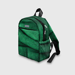 Детский рюкзак Зеленая джинса, цвет: 3D-принт — фото 2