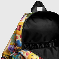 Детский рюкзак Смайлы позитив, цвет: 3D-принт — фото 2
