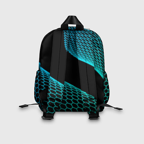 Детский рюкзак Mazda electro hexagon / 3D-принт – фото 2