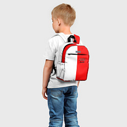 Детский рюкзак AUDI logo полосы, цвет: 3D-принт — фото 2