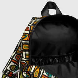 Детский рюкзак Африканские этно узоры, цвет: 3D-принт — фото 2