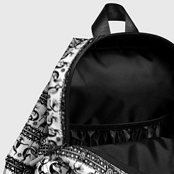 Детский рюкзак Боги индейцев хайда - Кокопелли, цвет: 3D-принт — фото 2