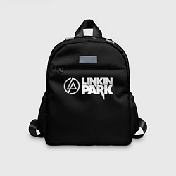 Детский рюкзак Linkin park logo rock music, цвет: 3D-принт