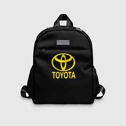 Детский рюкзак Toyota yellow, цвет: 3D-принт